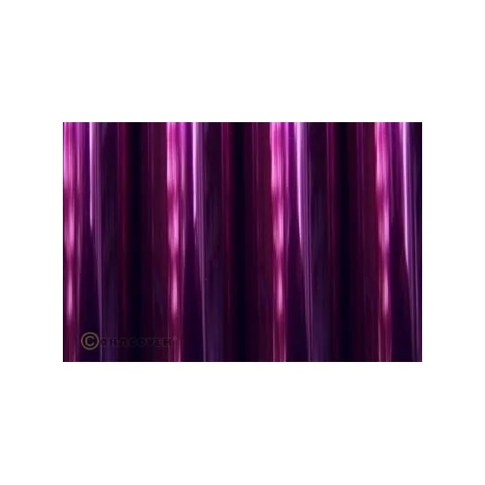21-058-002-Interfacing Oracover purple transparent 2 m