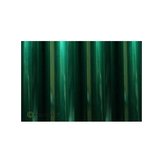 21-075-002-Entoilage Oracover Vert foncé transparent 2m - 21-075-002