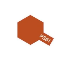 Peinture bombe Lexan orange métallisé PS61 Tamiya Tamiya 86061 - 1