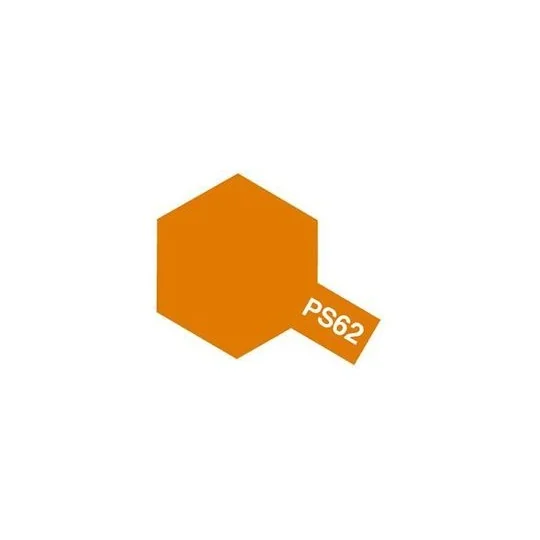 86062-Peinture bombe Lexan pure orange PS62 Tamiya - 86062