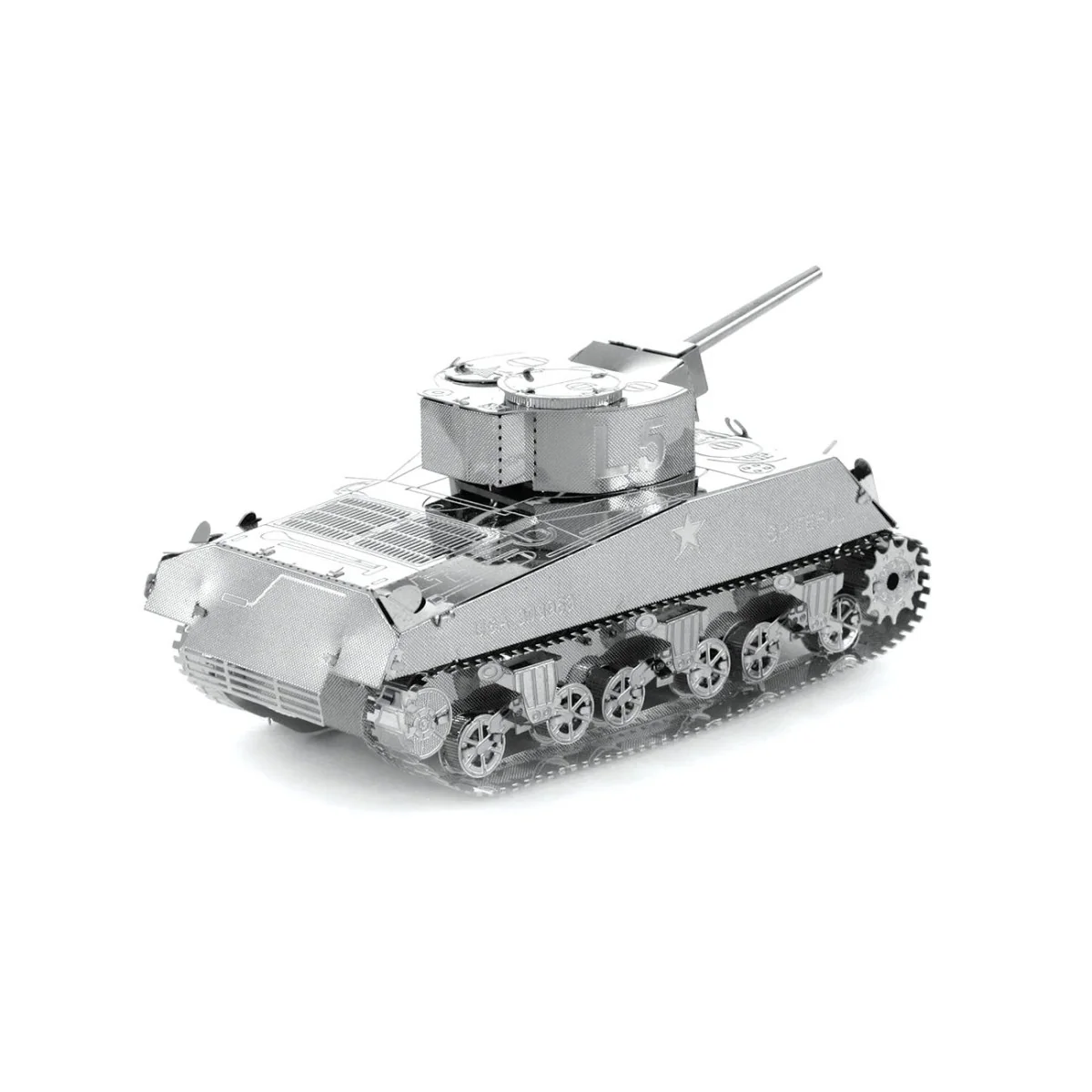 Sherman Tank Metal Earth Metal Earth MMS204 - 4