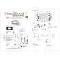 Sherman Tank Metal Earth Metal Earth MMS204 - 6 MMS204-Sherman Tank Metal Earth - MMS204