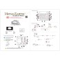 Sherman Tank Metal Earth Metal Earth MMS204 - 6 MMS204-Sherman Tank Metal Earth - MMS204