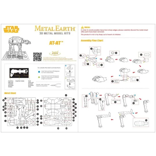 MMS252-AT-AT Star Wars Metal Earth - MMS252