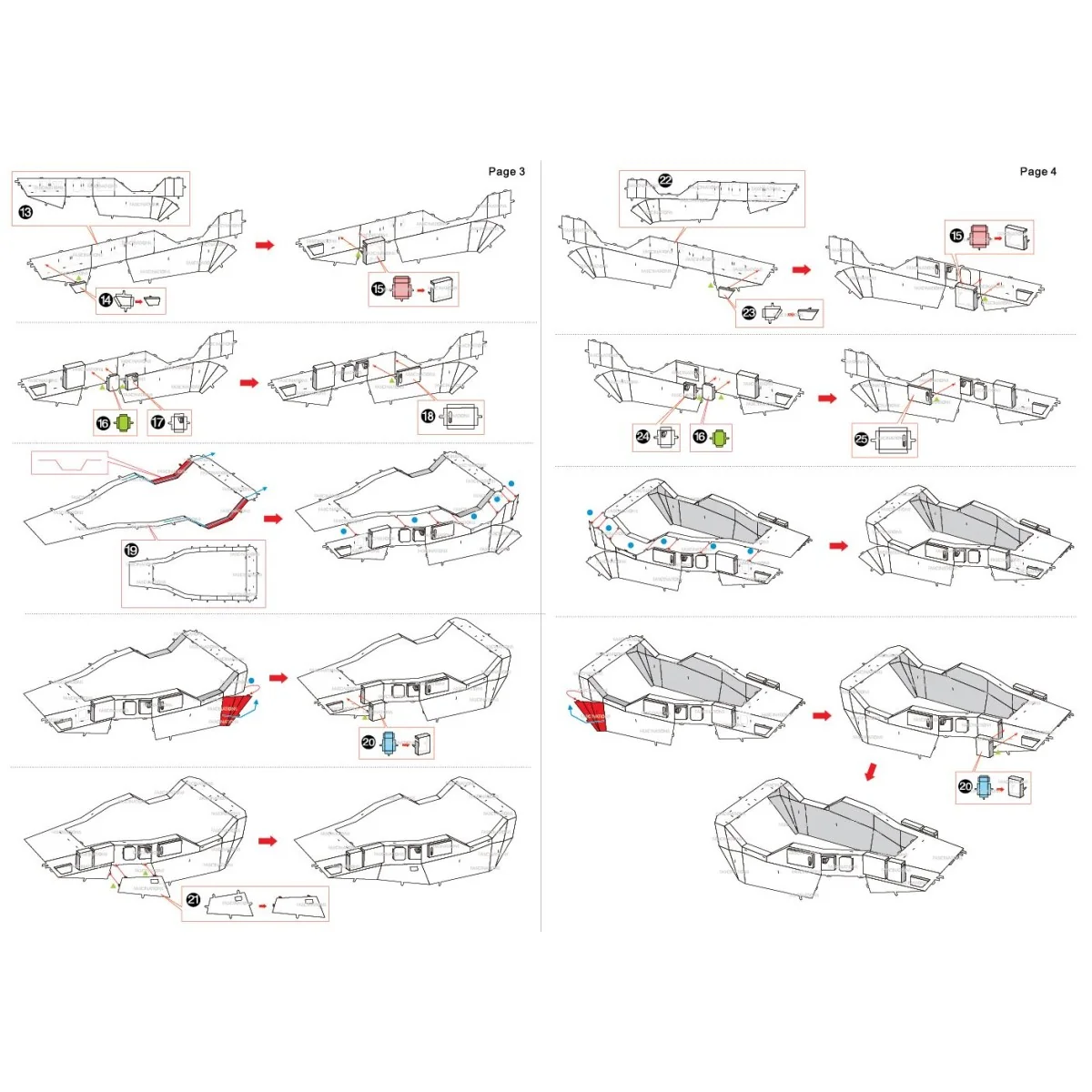 First Order Snowspeeder Star Wars Metal Earth Metal Earth MMS268 - 7