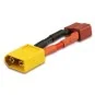Adaptateur Dean femelle / XT60 male DYS DEANXT60 - 1 DEANXT60-Adaptateur Dean femelle / XT60 male - DEANXT60