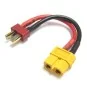 Adaptateur Dean male / XT60 femelle DYS XT60DEAN - 1 XT60DEAN-Adaptateur Dean male / XT60 femelle - XT60DEAN