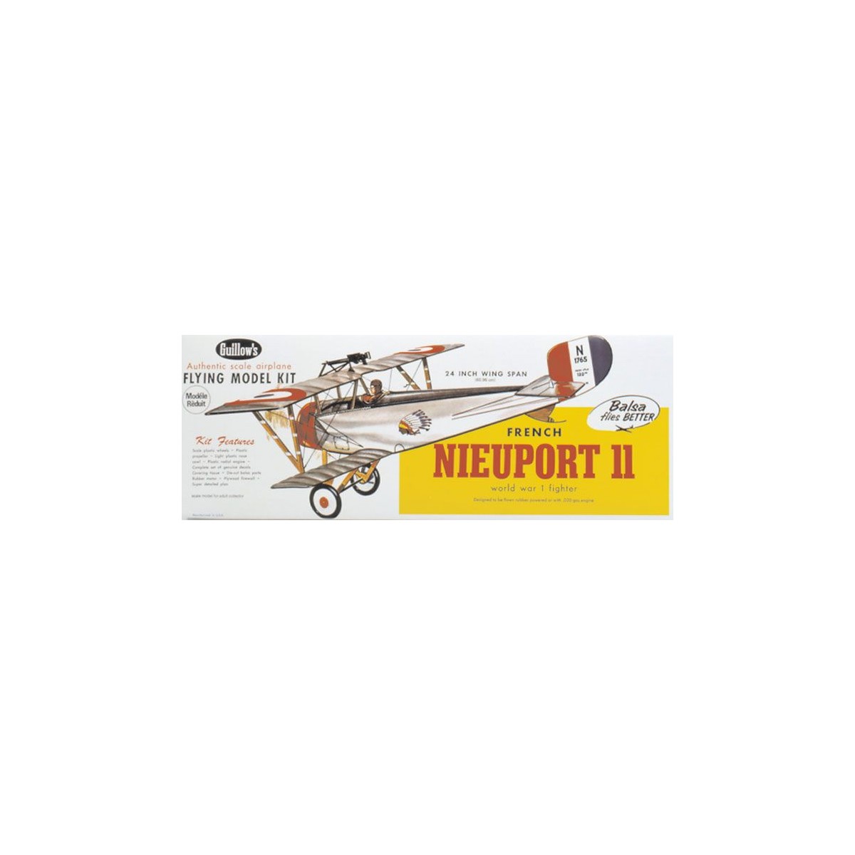 Nieuport II Guillow's Guillow's S0280203 - 1