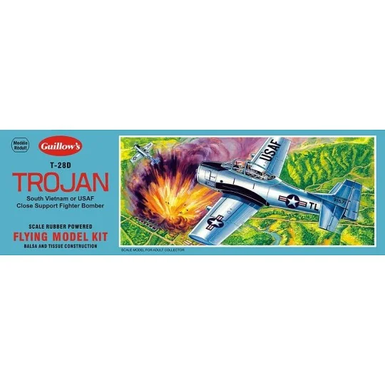 S0280901-T-28D Trojan Guillow's - S0280901