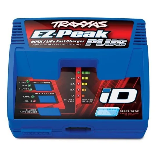 TRX-2970GX-Chargeur EZ-Peak Plus LiPo/NiMh ID 4A 40W Traxxas