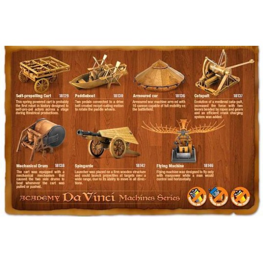 18137-Catapulte Léonard De Vinci Academy