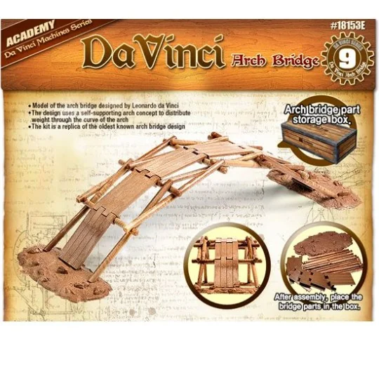 Arch Bridge Leonardo da Vinci Academy Academy 18153 - 1 18153-Arch Bridge Leonardo da Vinci Academy - 18153