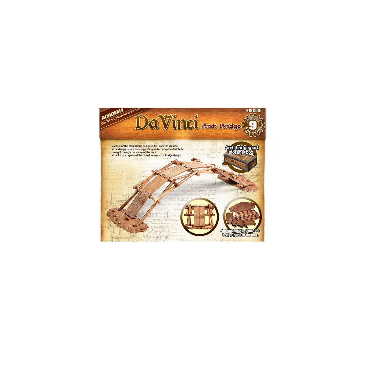 Arch Bridge Leonardo da Vinci Academy Academy 18153 - 1