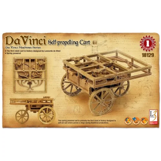 18129-Self-Propelling Cart Leonardo da Vinci Academy - 18129