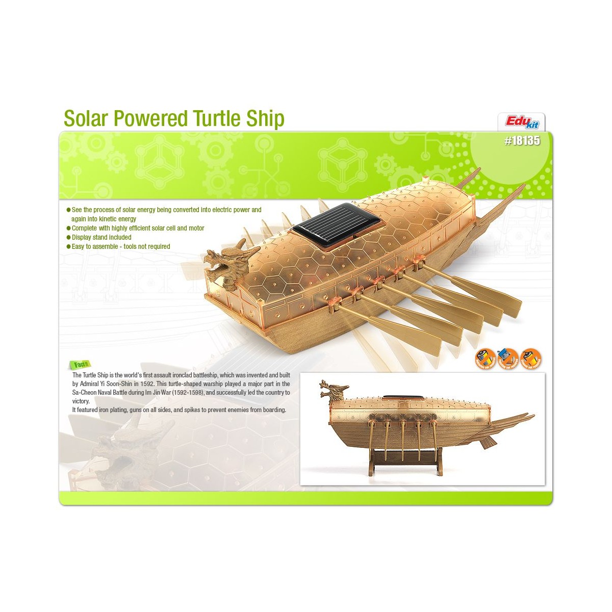 Bateau Paddleboat Léonard De Vinci Academy Academy 18135 - 1