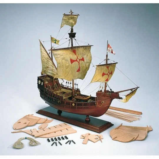 Santa Maria 1/65 wooden boat Amati Amati 1409 - 1 1409-Santa Maria 1/65 wooden boat Amati - 1409