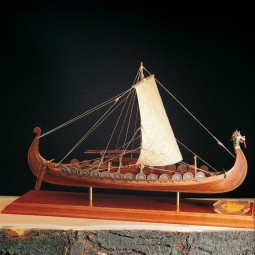 Bateau Viking Drakkar 1/50 bateau en bois Amati Amati 1406/01 - 1