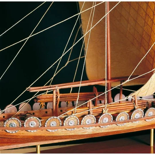 1406/01-Viking ship Drakkar 1/50 wooden boat Amati