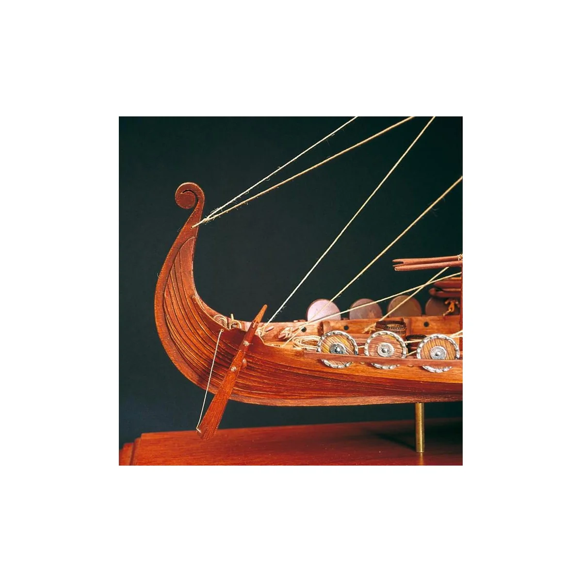 Viking ship Drakkar 1/50 wooden boat Amati Amati 1406/01 - 4