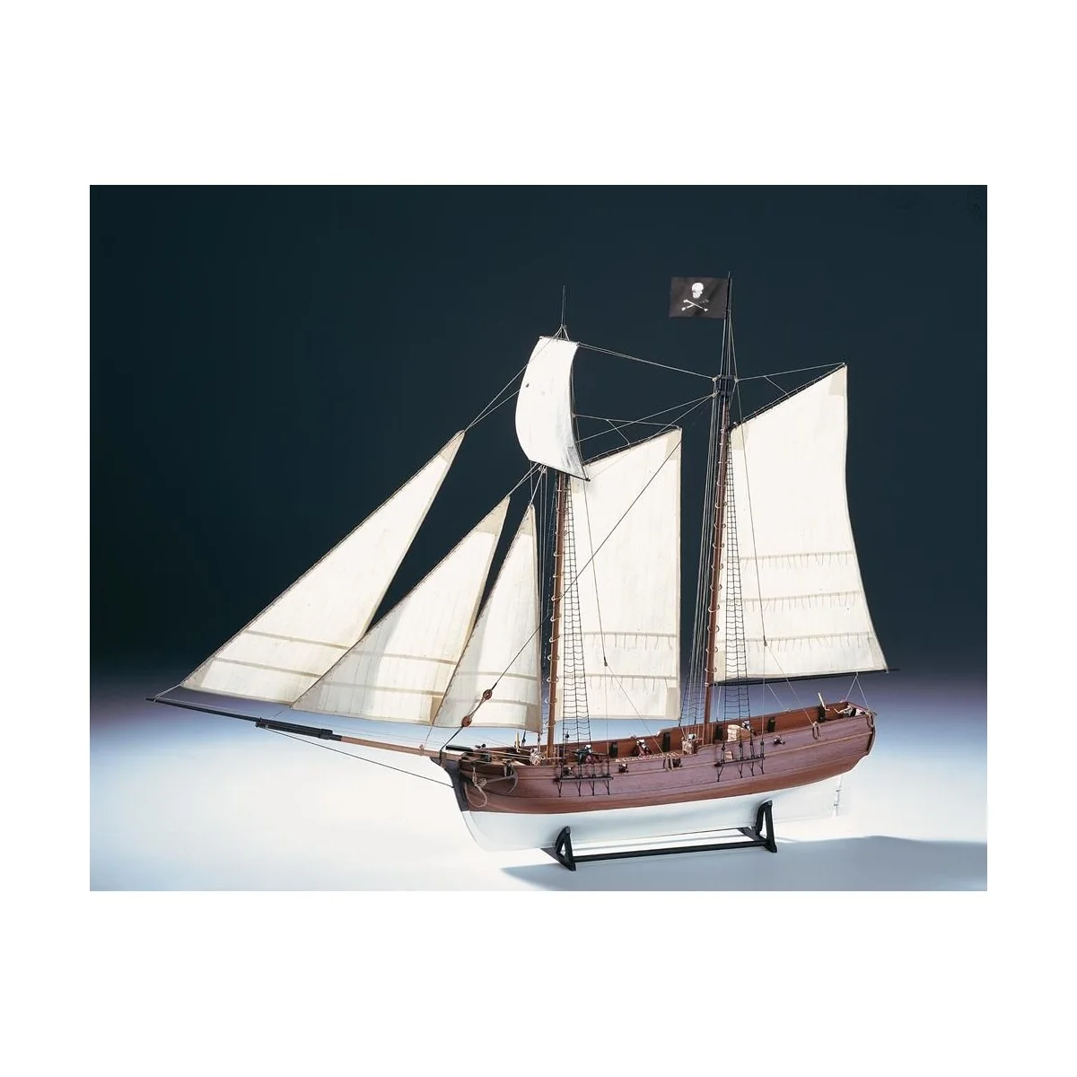 Pirate ship Adventure 1/60 wooden boat Amati Amati 1446 - 1 Pirate ship Adventure 1/60 wooden boat Amati Amati 1446 - 1