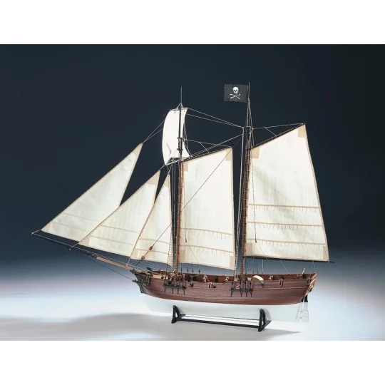 1446-Bateau pirate Adventure 1/60 bateau en bois Amati