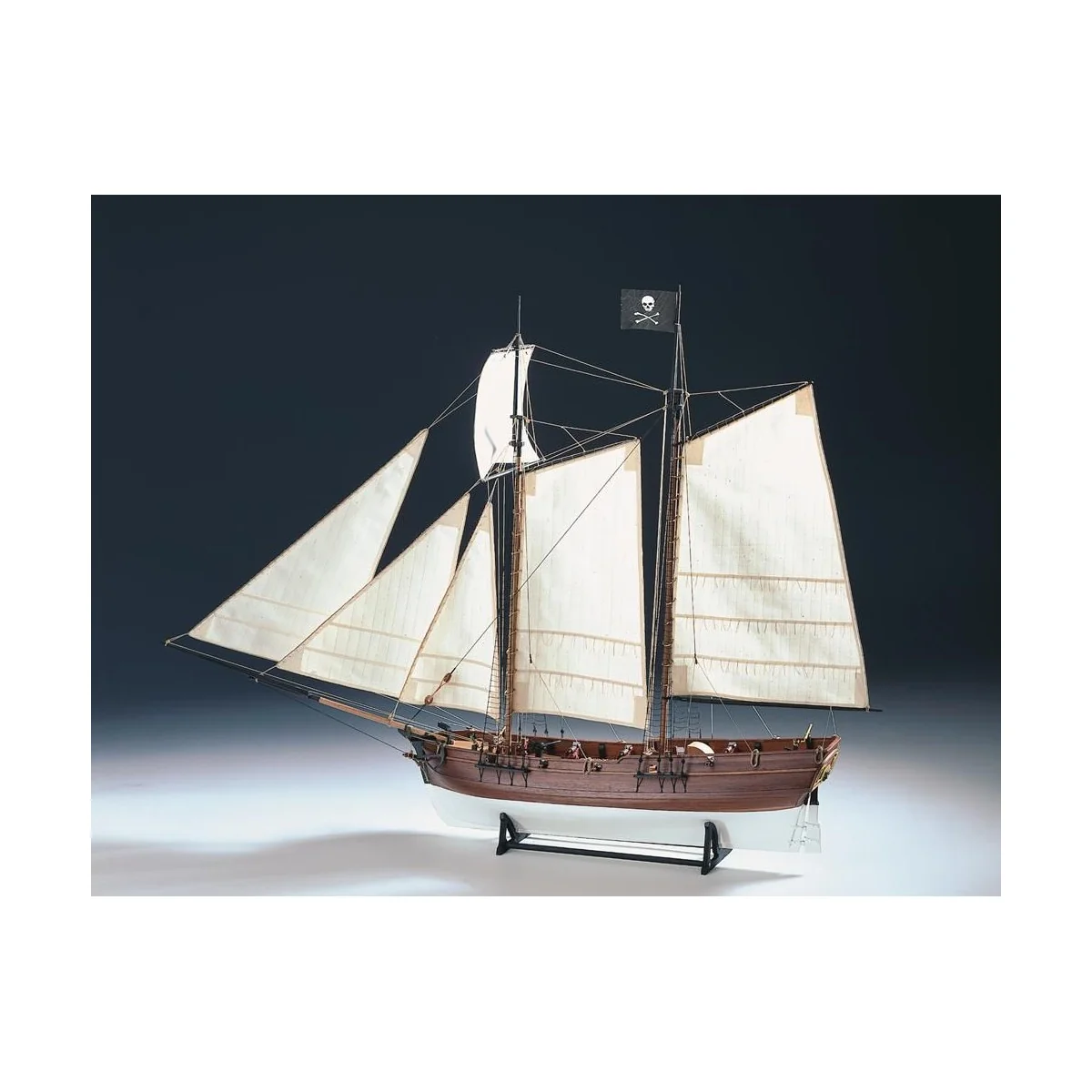 Pirate ship Adventure 1/60 wooden boat Amati Amati 1446 - 2