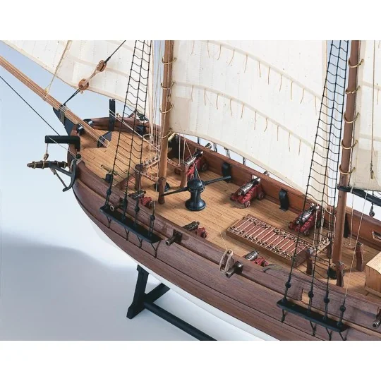 1446-Pirate ship Adventure 1/60 wooden boat Amati - 1446