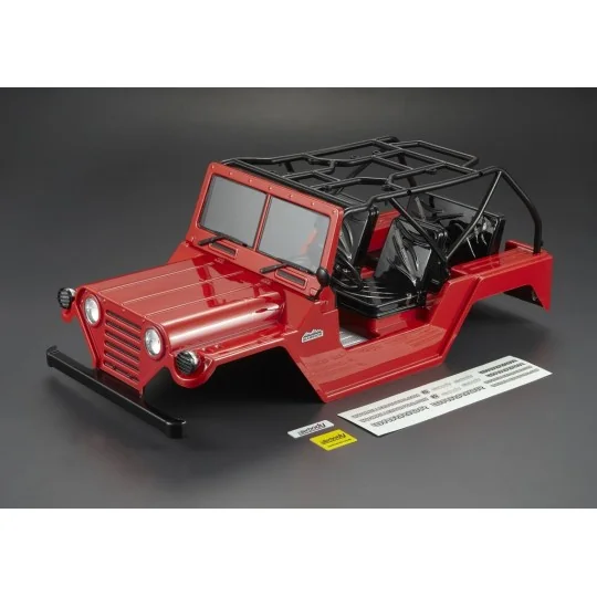 Body Warrior red painted 1/10 Killerbody Killerbody KB48444 - 1 KB48444-Body Warrior red painted 1/10 Killerbody - KB48444