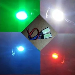 Pad Led Avant ou Arrière 10x20mm Bleu (2) ZMR250 ZMR250-PADBLE - 1