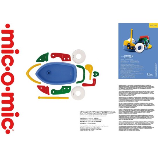 089.003-Small boat to assemble Mic O Mic