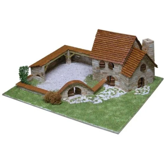 AED1414-Barn model ceramic Aedes 2100pcs farm