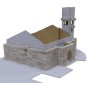 AED1107-Eglise Santa Cecilia (Espagne) 1400pcs maquette en céramique Aedes - AED1107