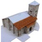AED1107-Eglise Santa Cecilia (Espagne) 1400pcs maquette en céramique Aedes