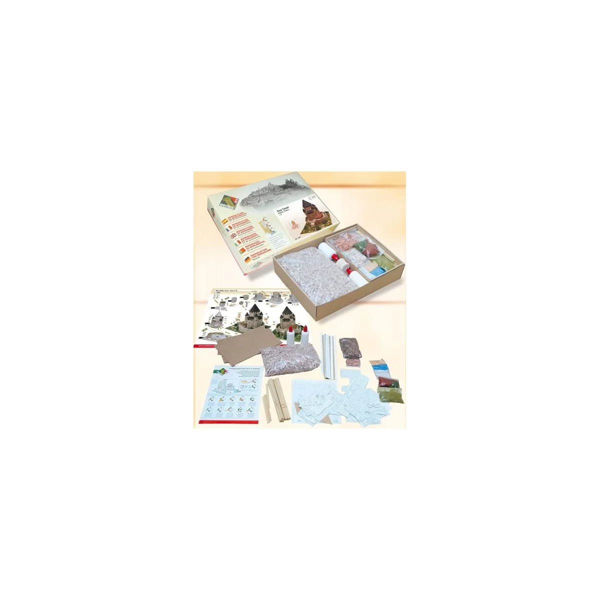 Church Santa Cecilia (Spain) 1400pcs comp ceramic Aedes Aedes Ars AED1107 - 5