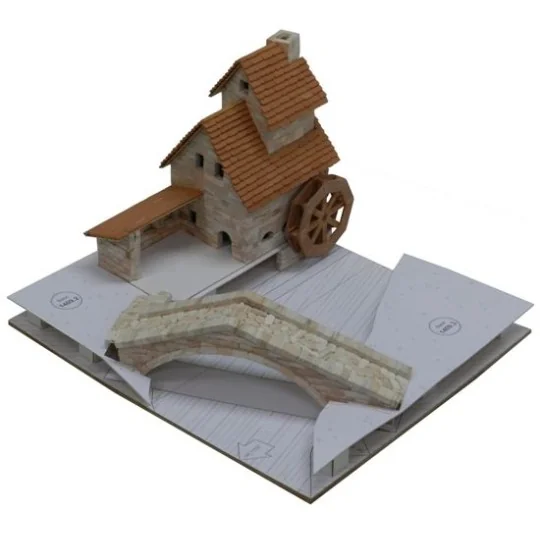 AED1409-Forge avec pont 1800pcs maquette en céramique Aedes