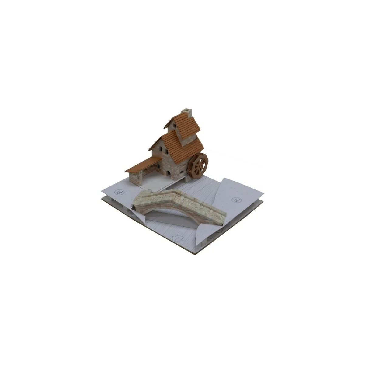 Forge avec pont 1800pcs maquette en céramique Aedes Aedes Ars AED1409 - 4
