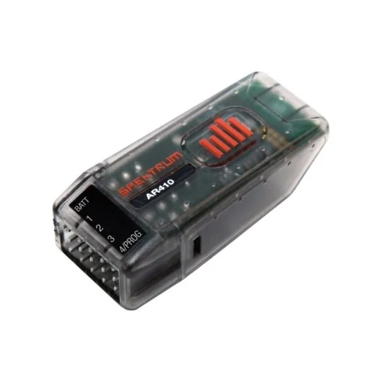 AR410 4-way DSMX receiver without Spektrum antenna Spektrum SPMAR410 - 1 SPMAR410-AR410 4-way DSMX receiver without Spektrum antenna - SPMAR410