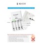 Charger AA / AAA BQ - CC51E Eneloop BQ-CC51E - 4 BQ-CC51E-Charger AA / AAA BQ - CC51E Eneloop - BQ-CC51E