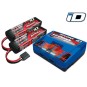 TRX-2990G-DUAL quick double charger 100W 2972G + 2X Lipo 3 S 5000mAh 2872 X Traxxas