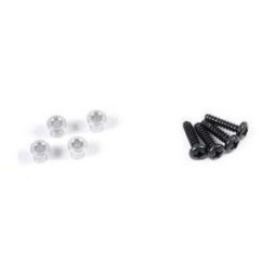 Visses M4 et inserts pour fusées voitures 1/10 T2M T4900/17S - 1