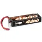Li-Po 4200mAh 40C 3S 11.1V coqué (Dean) Konect Hobbytech KN-LP3S4200 - 1 KN-LP3S4200-Li-Po 4200mAh 40C 3S 11.1V coqué (Dean) Konect - KN-LP3S4200