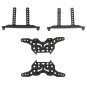 FTK-MT12/003-Kit suport carrosserie et support amortisseur MT12 Funtek - FTK-MT12/003
