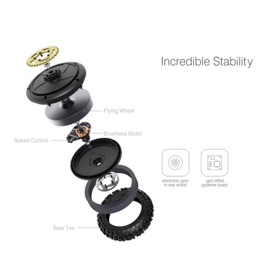 SK-700001-05-Moto Super Rider SR5 brushless Dirt Bike Sky RC - SK-700001-05