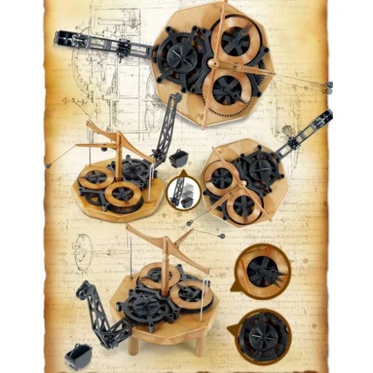 Flying Pendulum Clock Leonardo da Vinci Academy Academy 18157 - 3 18157-Flying Pendulum Clock Leonardo da Vinci Academy - 18157