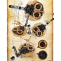 18157-Flying Pendulum Clock Leonardo da Vinci Academy