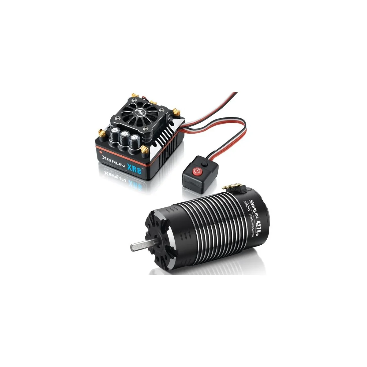 Combo XERUN XR8 Plus + XERUN 4274SD 2250kv sensored G2 1/8 Hobbywing Hobbywing 38020407 - 1 Combo XERUN XR8 Plus + XERUN 4274SD 2250kv sensored G2 1/8 Hobbywing Hobbywing 38020407 - 1