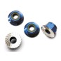 TRX-1747R-Ecrou de roue anodisé bleu 4mm (4) Traxxas - TRX-1747R
