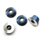 TRX-1747R-Ecrou de roue anodisé bleu 4mm (4) Traxxas - TRX-1747R