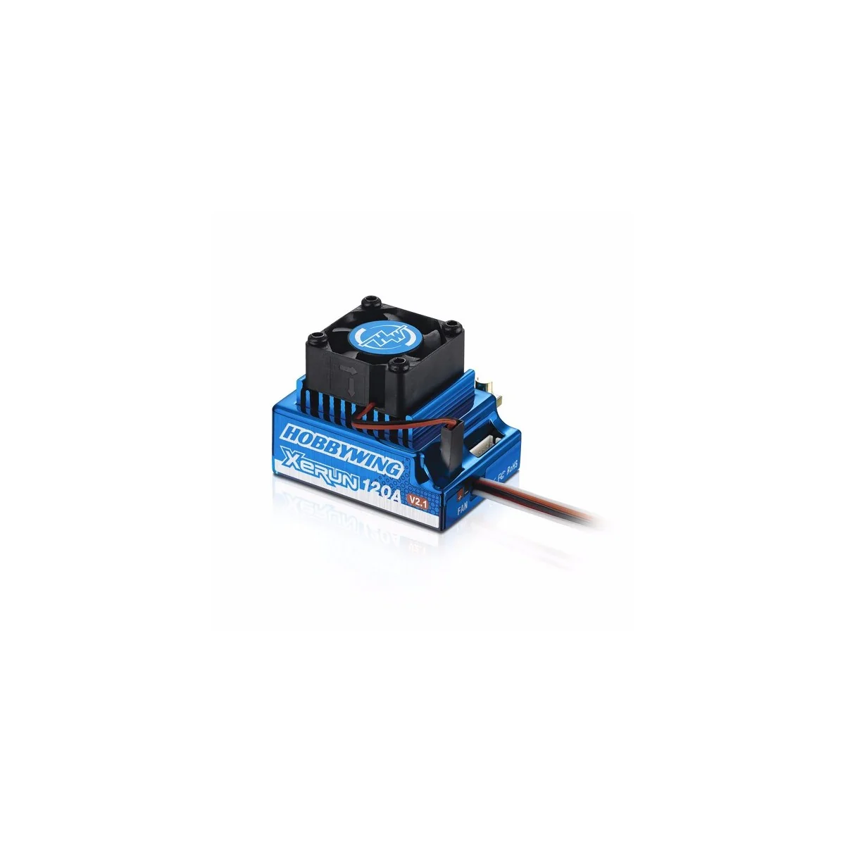 Variateur brushless XERUN 120A V2.1 Sensored Bleu 1/10 Hobbywing Hobbywing 81020170 - 1