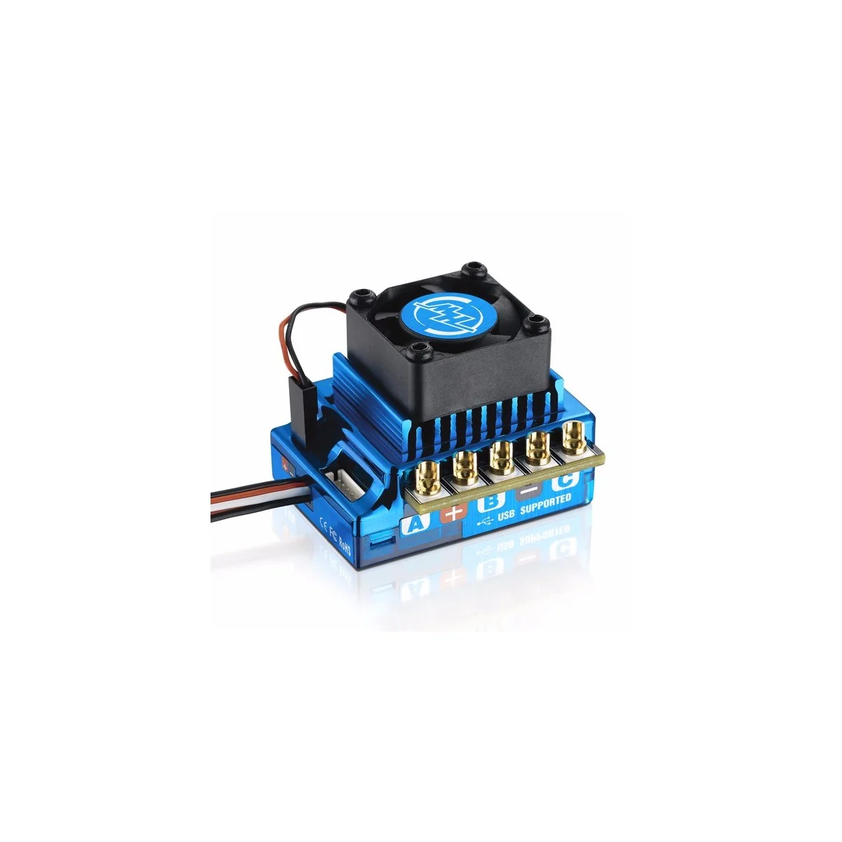 Variateur brushless XERUN 120A V2.1 Sensored Bleu 1/10 Hobbywing Hobbywing 81020170 - 2